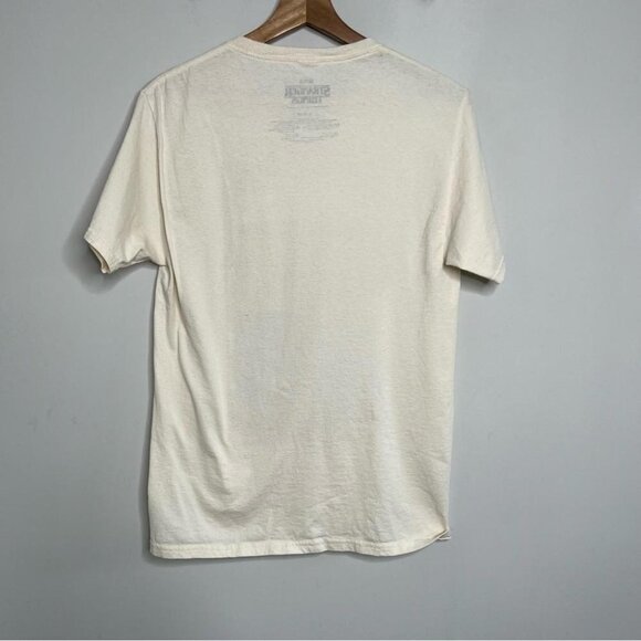Netflix Mens Size Small Ivory Stranger Things Demogordon Graphic Tee Unisex - Picture 2 of 7